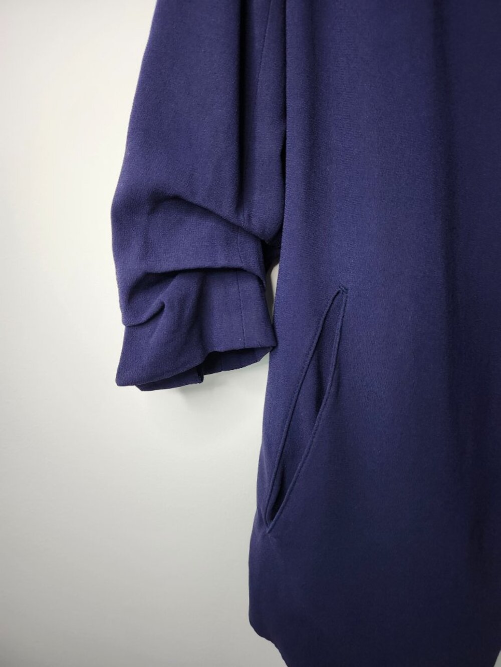 ARTIZIA BABATON Navy Power Blazer - Picture 8 of 10